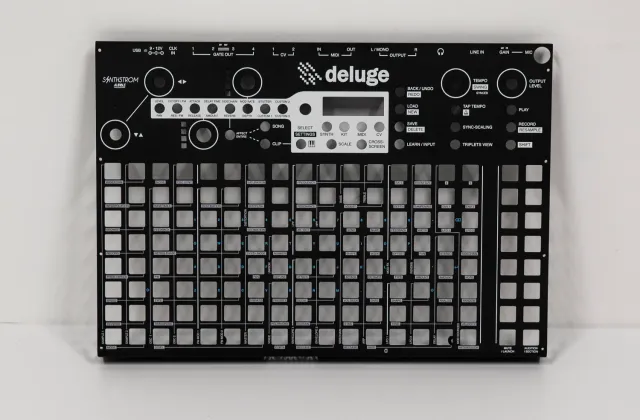 Synthstrom Audible Deluge 3.0/4.0 pannello superiore ricambio