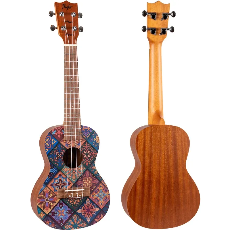 Flight Art AUC-33 Fusion ukulele concerto in mogano