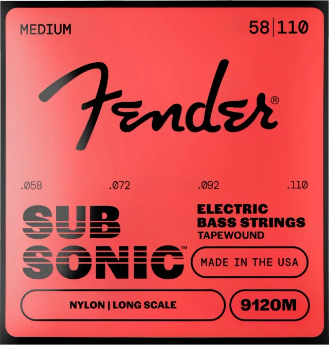 Fender SubSonic 9120 corde basso .058-.110 nylon