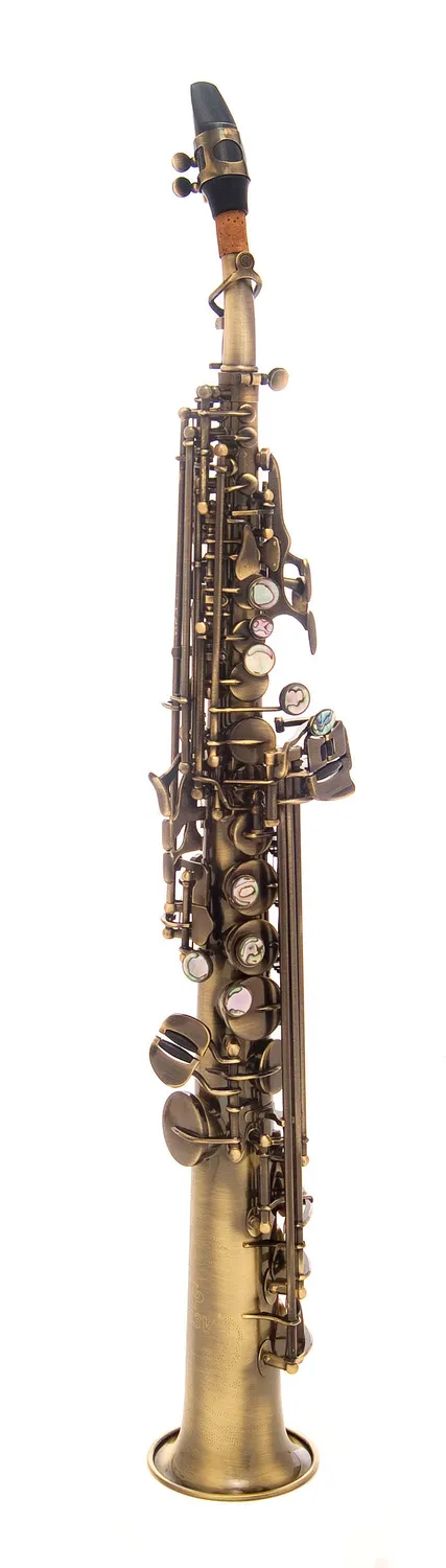 John Packer JP043 sax soprano in Sib ex demo A nero oro