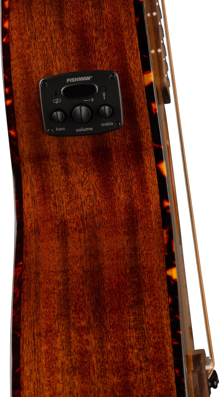 Fender California Deluxe Monterey E acustica honey sunburst