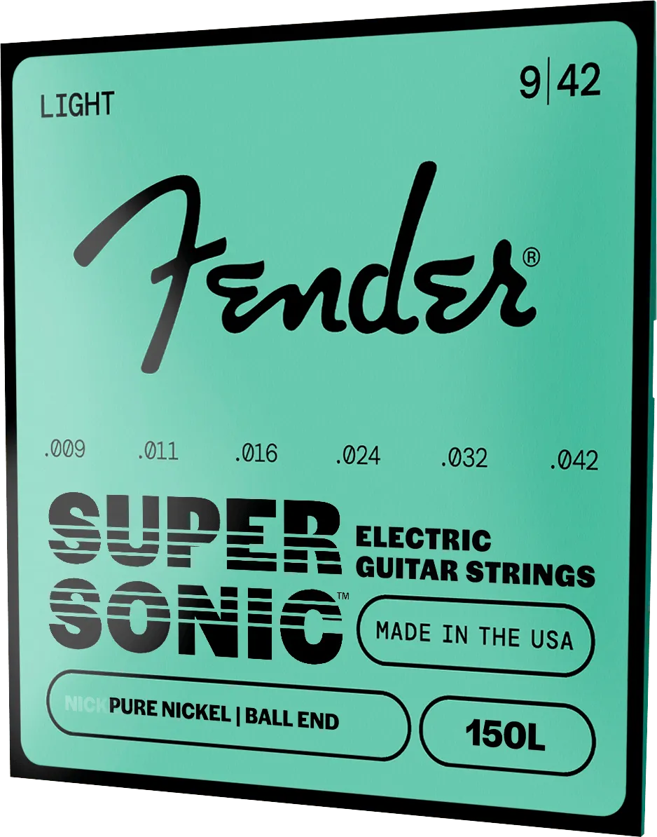Fender SuperSonic 150 corde chitarra elettrica 009-042 nichel