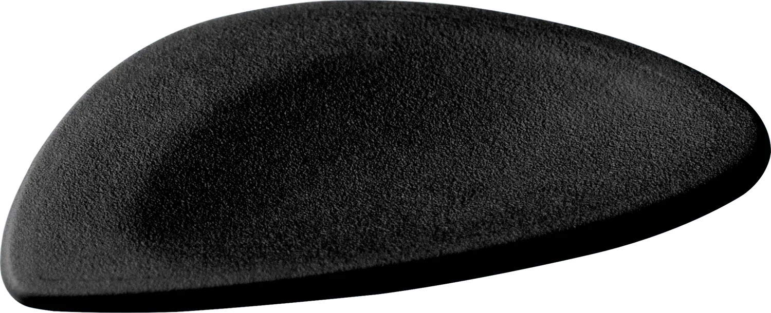 Fender Offset plettri 0.83 mm nero presa thumbprint