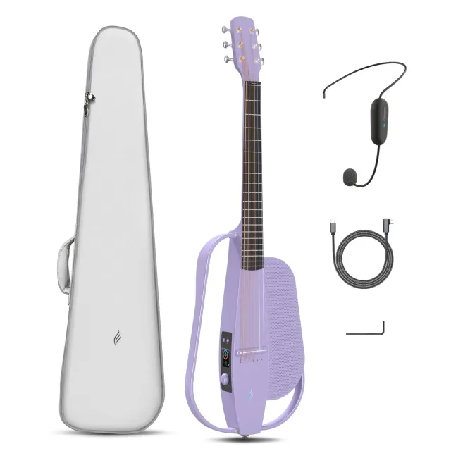 Enya NEXG SE chitarra elettroacustica 3/4 viola carbonio