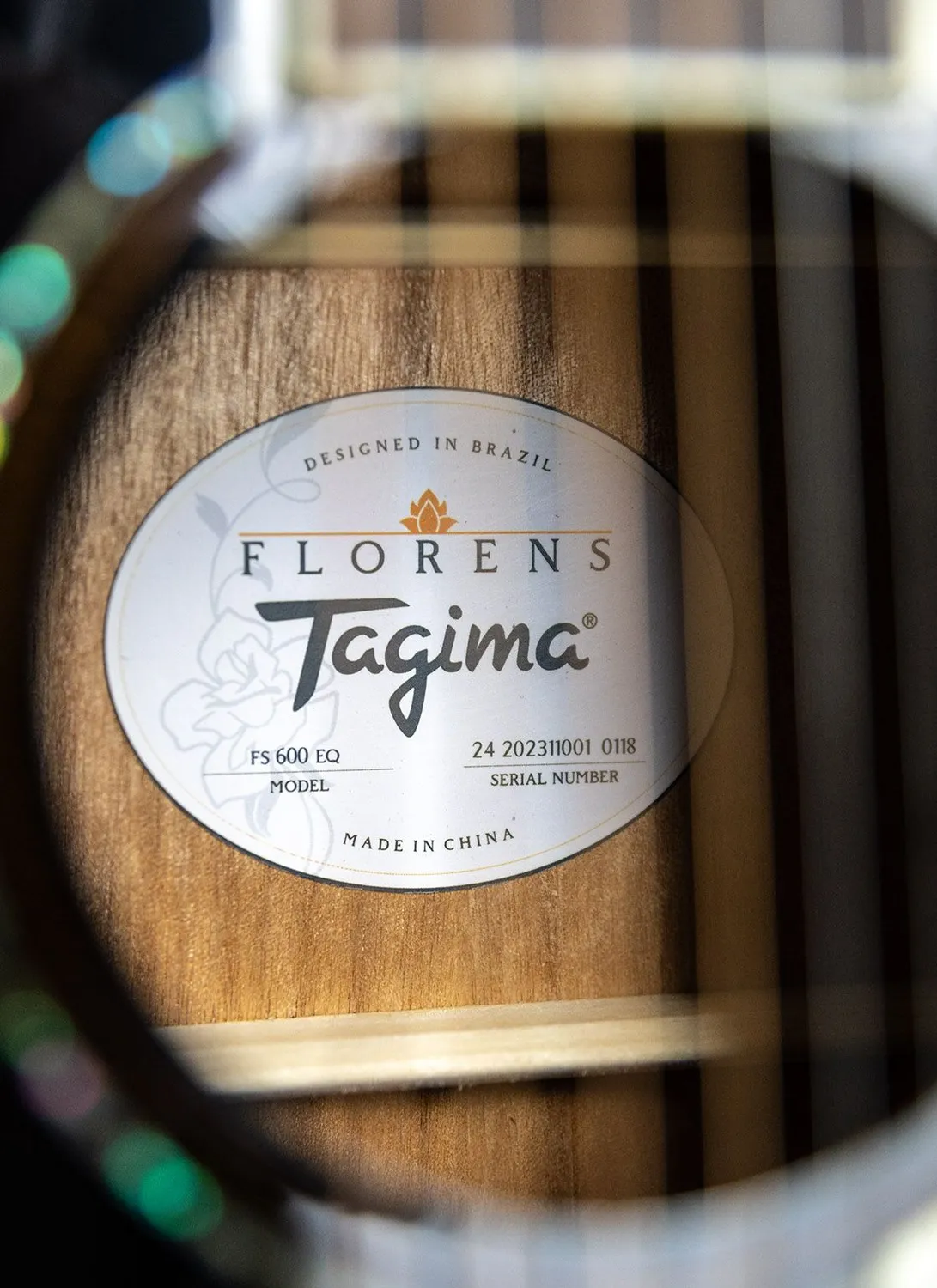 Tagima FS-600 chitarra acustica jumbo naturale EQ
