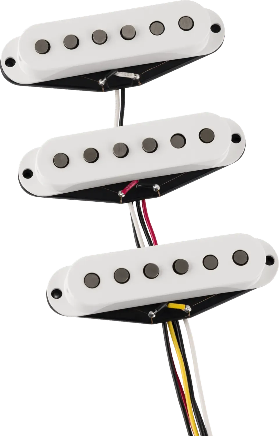 Squier Tex-Mex Hot Stratocaster set pickup elettrici bianchi