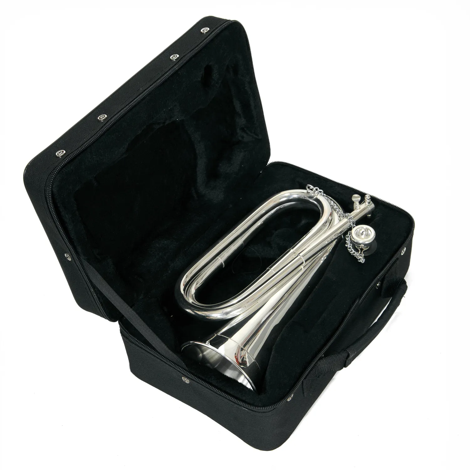 John Packer JP bugle in Sib laccato cerimoniale