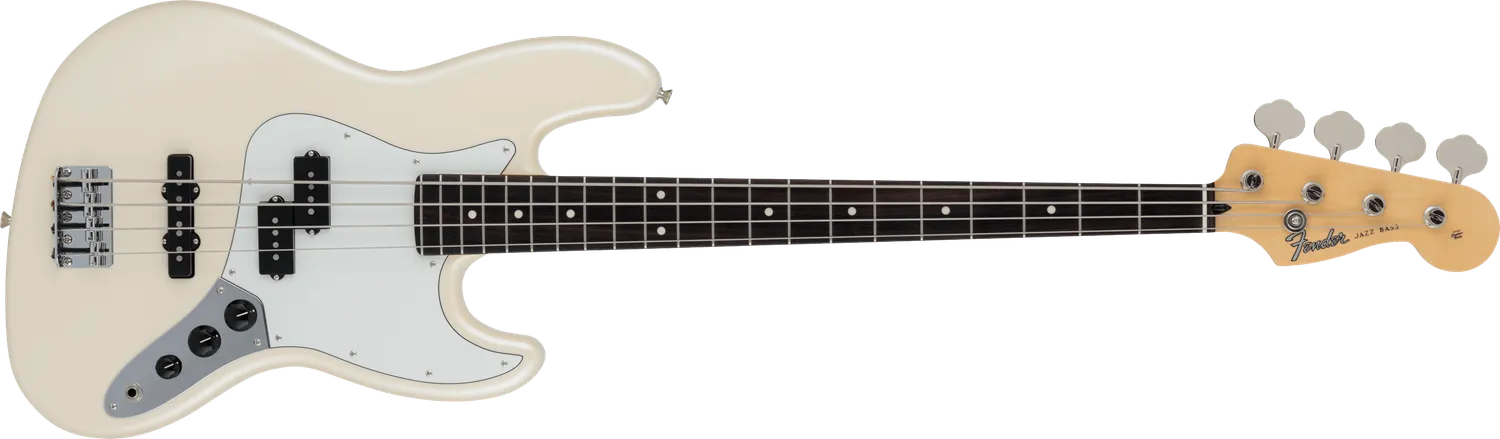 Fender Hybrid II Jazz Bass PJ basso Modena Red Made in Japan