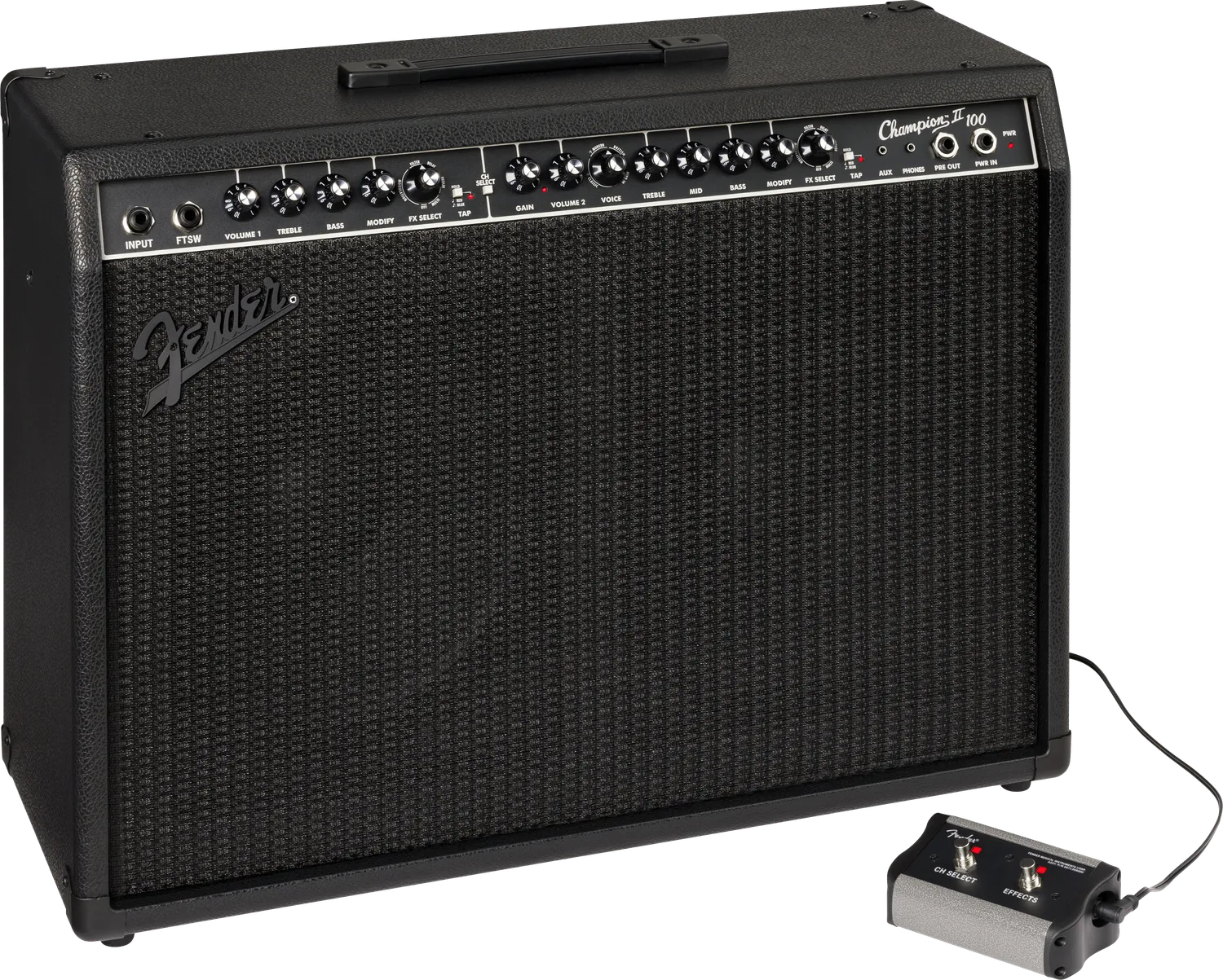 Fender Champion II 100 amplificatore chitarra 100W Black