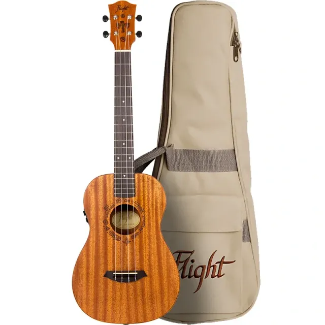 Flight DUB38 MAH Soundwave ukulele baritono mogano