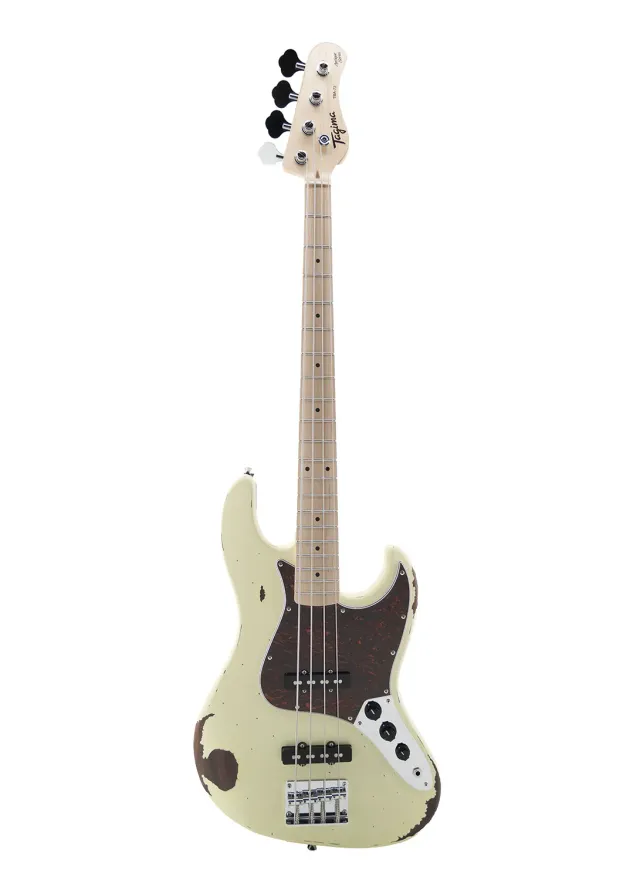 Tagima TBA-73 Antique basso elettrico Vintage White