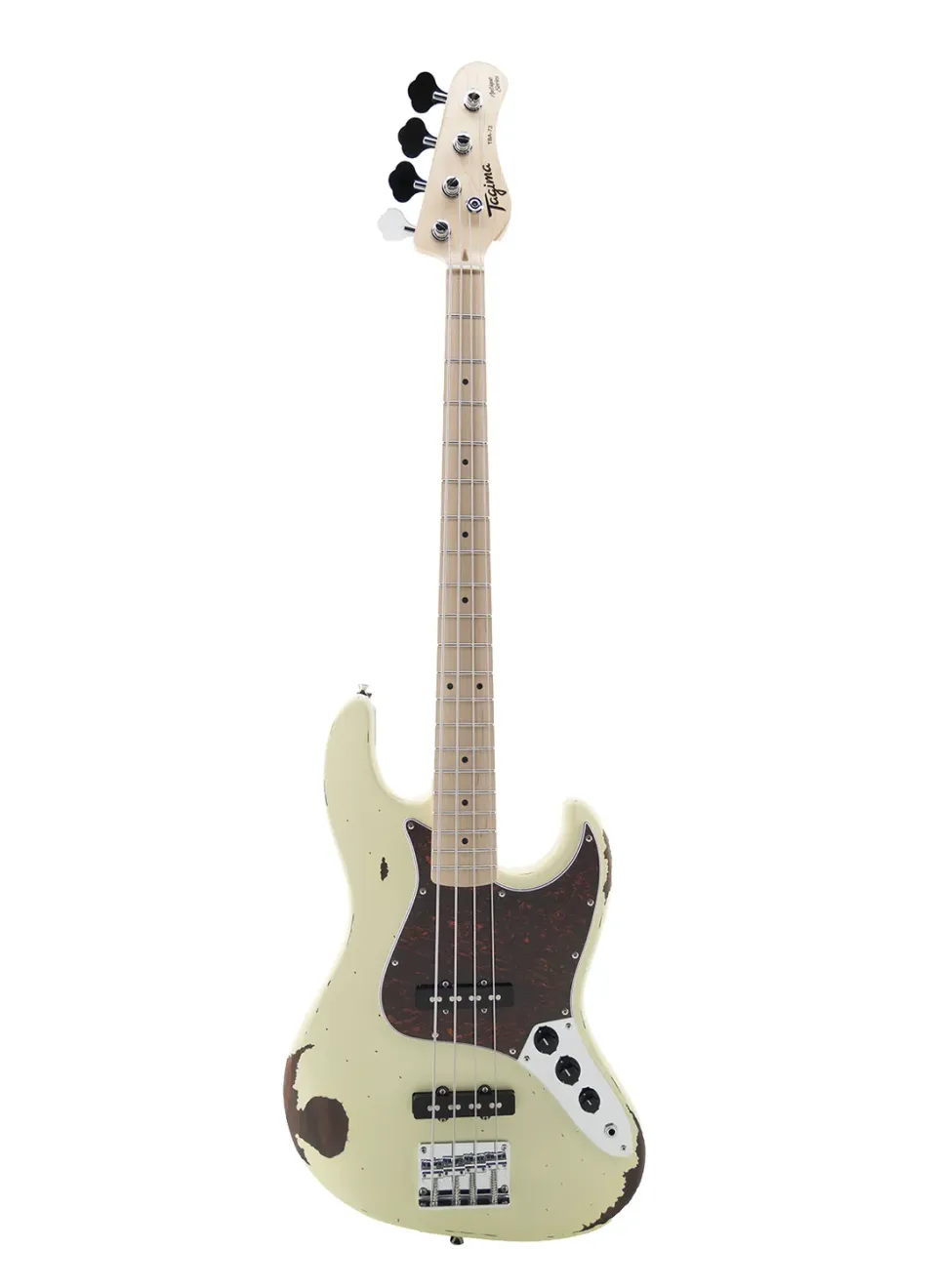 Tagima TBA-73 Antique basso elettrico Vintage White