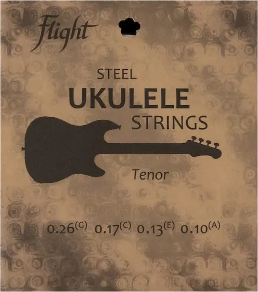 Flight FRST-200 corde ukulele tenore elettrico in acciaio
