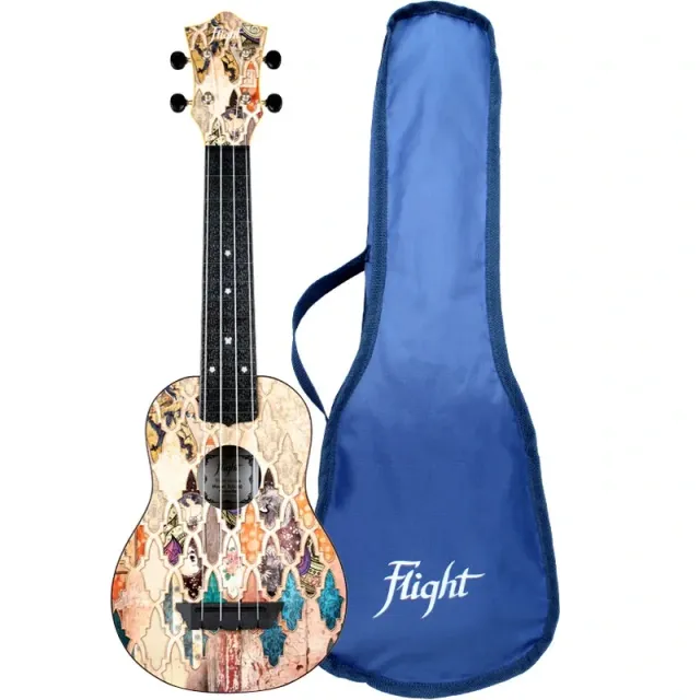 Flight Travel TUS40 Granada ukulele soprano robusto