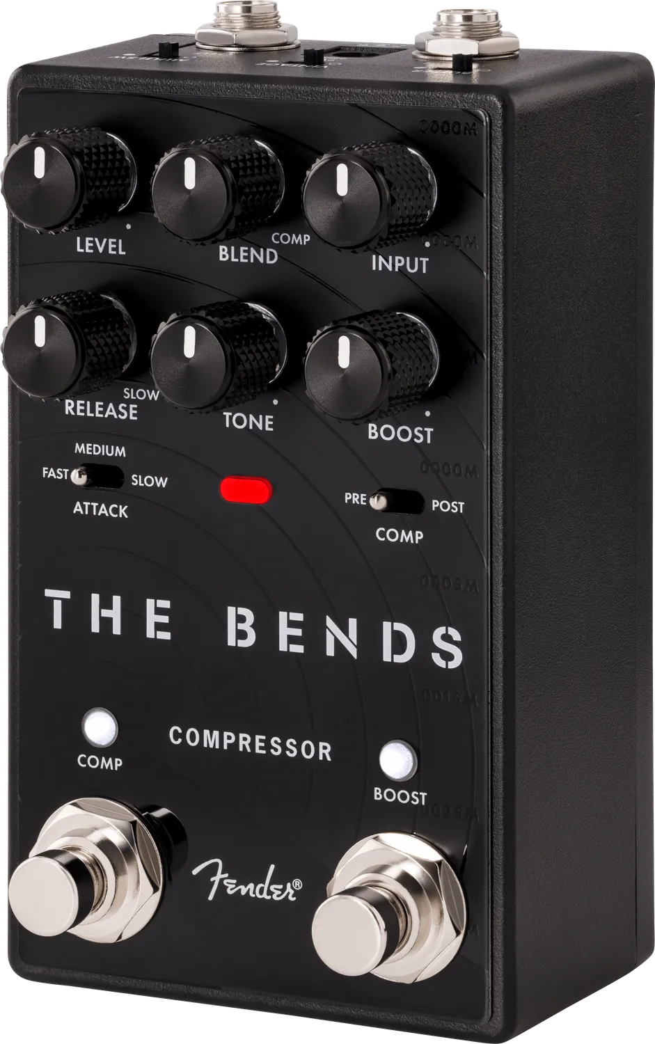Fender The Bends V2 pedale compressore booster nero