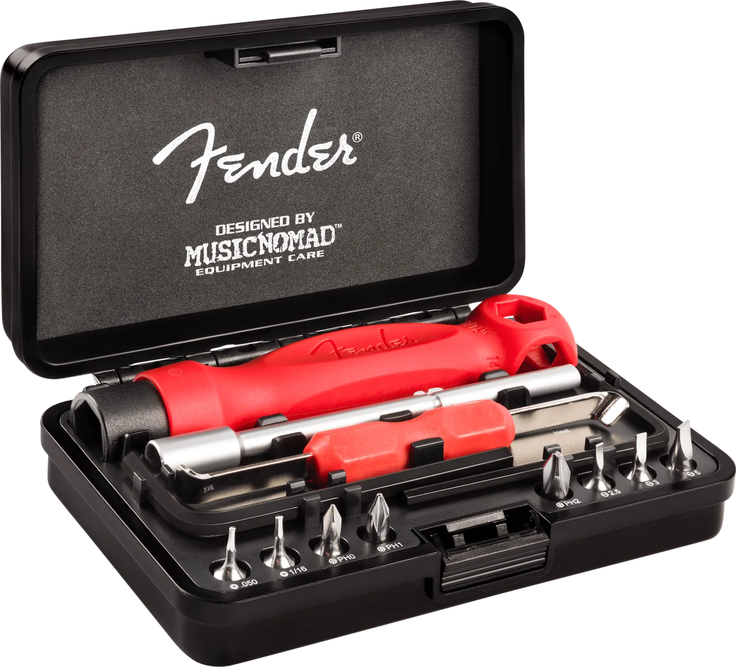Fender x MusicNomad Tool Kit attrezzi chitarra valigetta