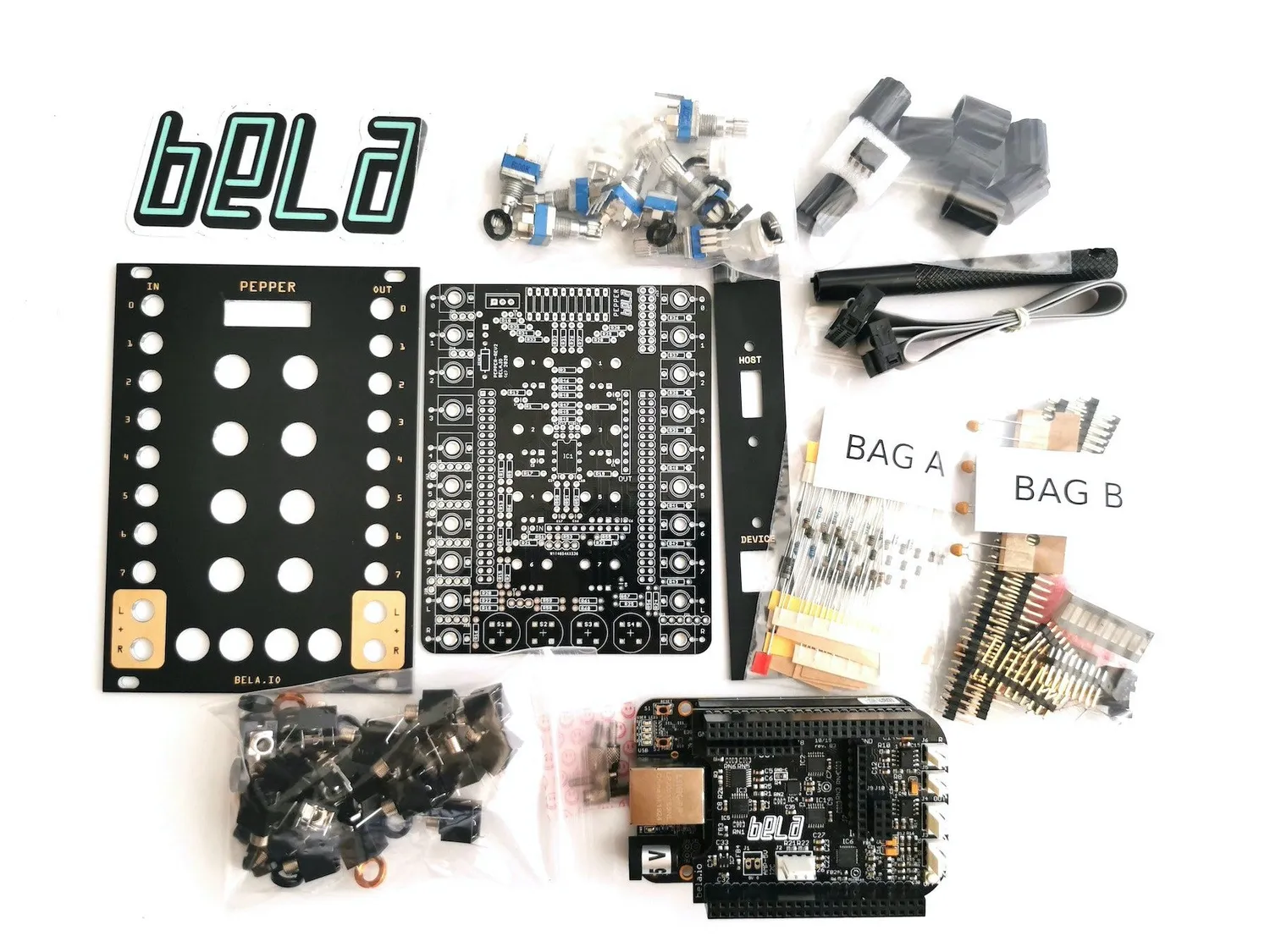 Bela PEPPER Full DIY Kit modulo Eurorack 18HP completo