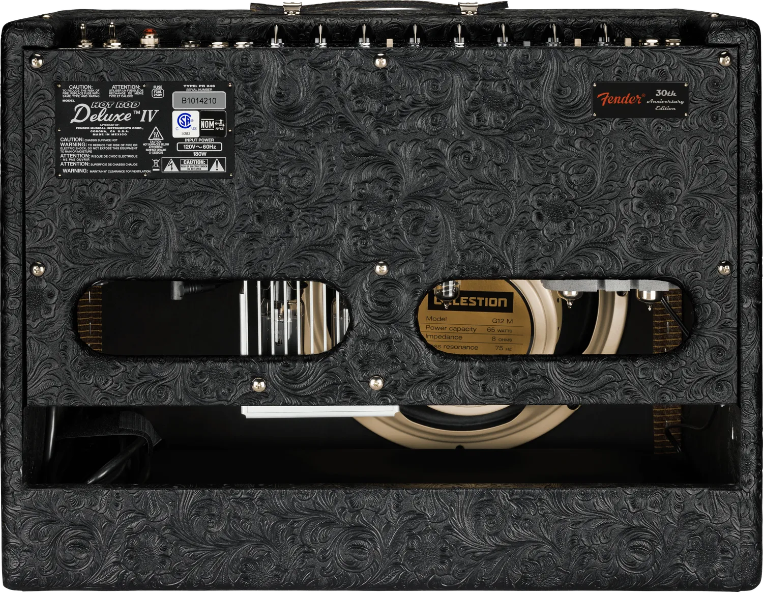 Fender Hot Rod Deluxe 30th Anniversary ampli nero