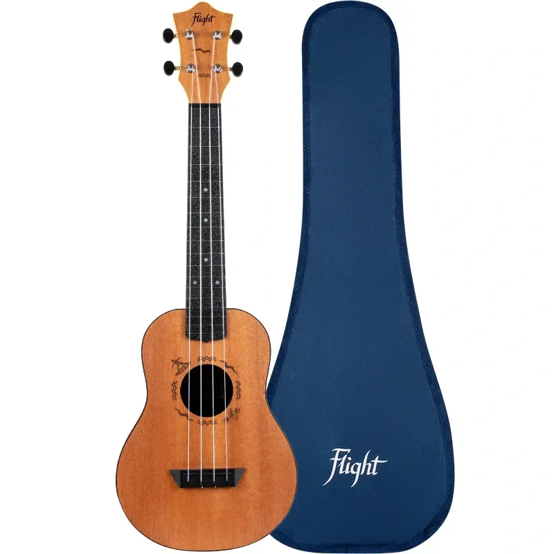 Flight TUC-53 MAH ukulele concerto mogano da viaggio