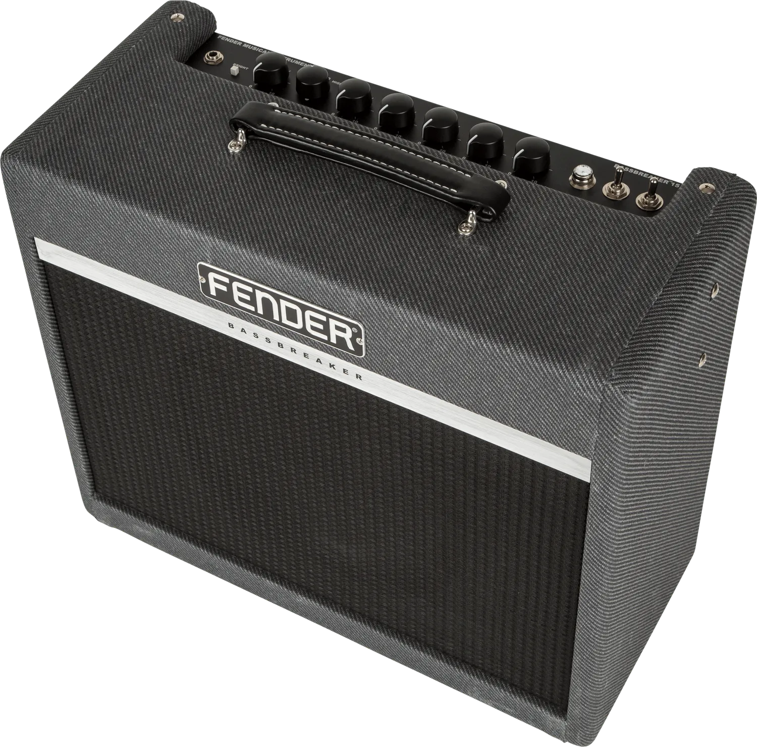 Fender Bassbreaker 15 amplificatore Gray Tweed