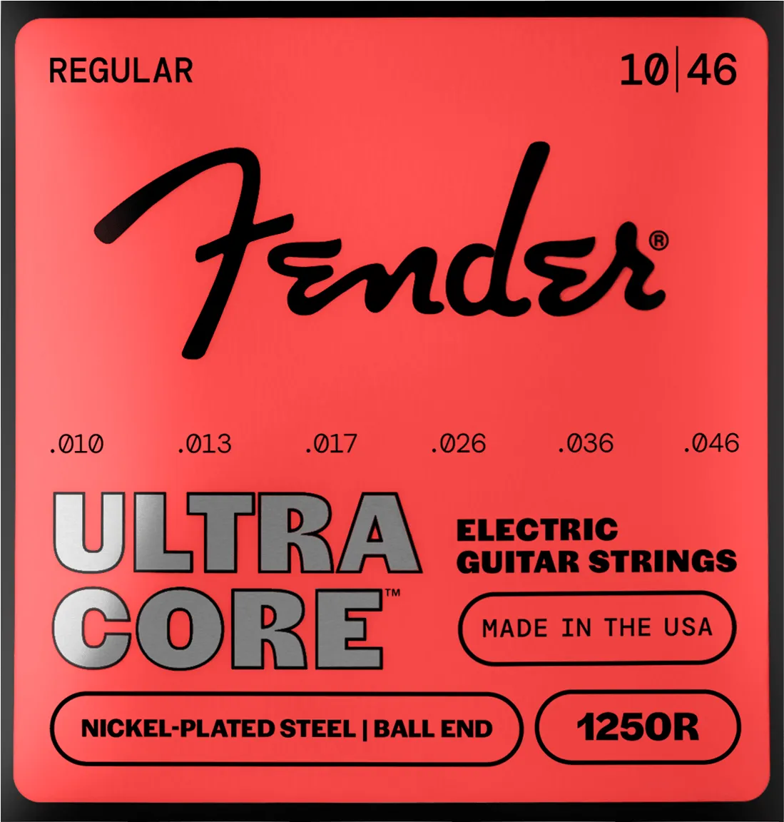 Squier UltraCore 1250 corde chitarra elettrica 09-42 nichelate