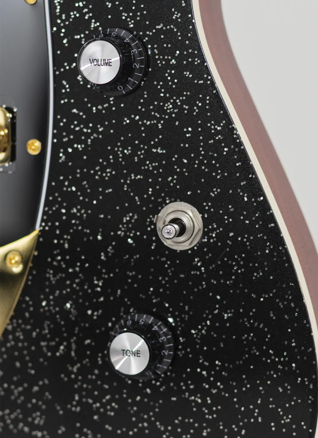 Tagima Rocker SV-2 chitarra elettrica semi-hollow nera