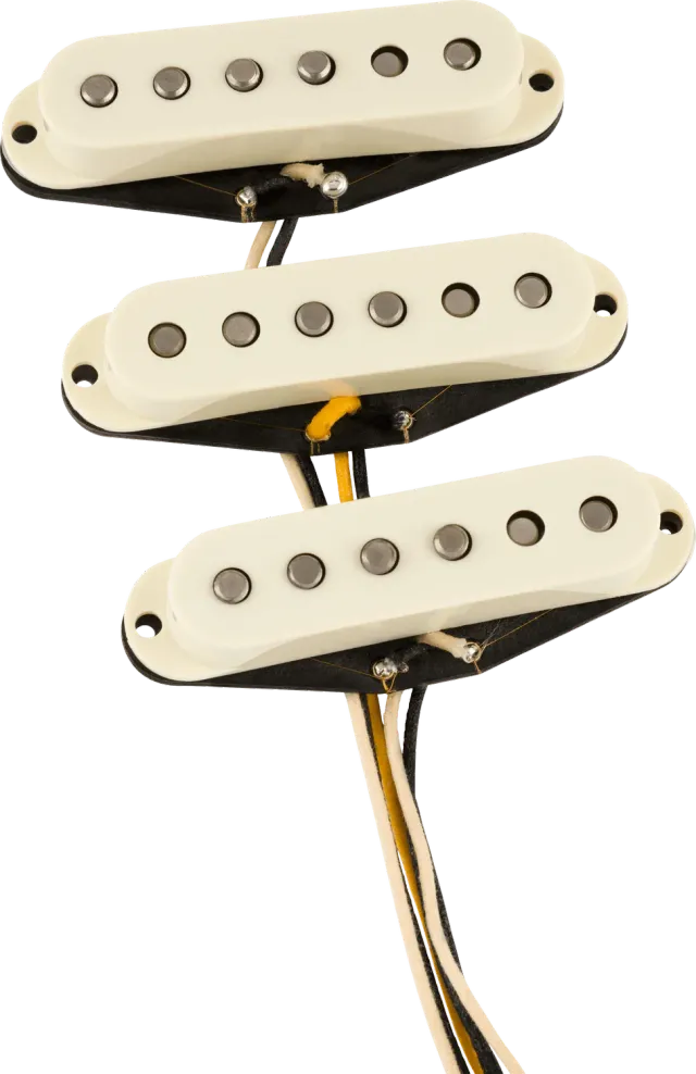 Fender Coastline 57 Stratocaster set pickup vintage white