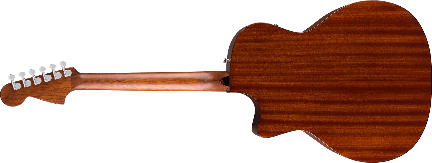 Fender California Deluxe Newporter CE acustica white blonde