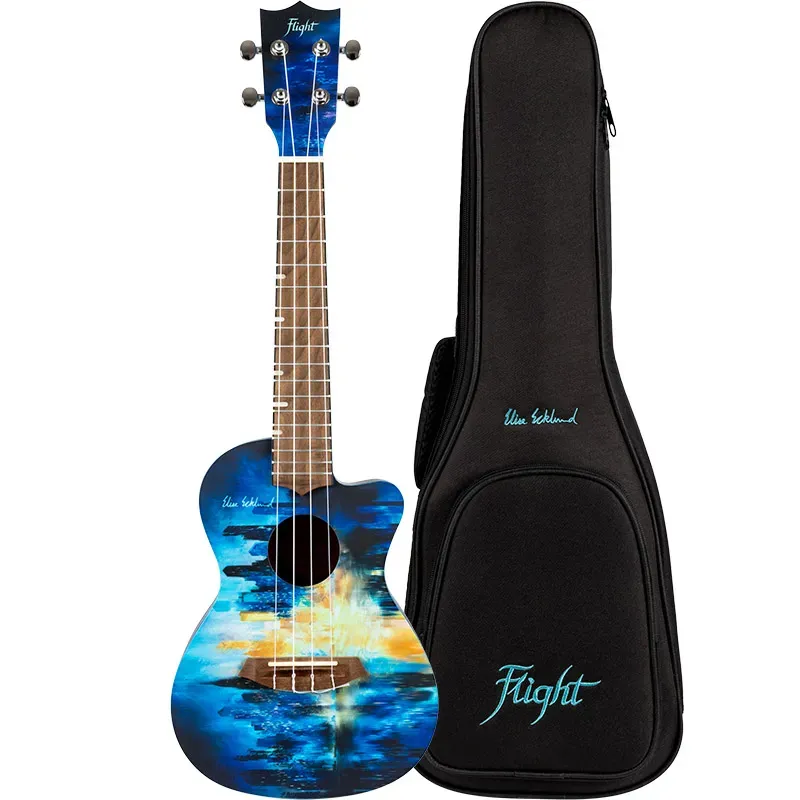 Flight AUC-CITY Elise Ecklund ukulele concerto signature