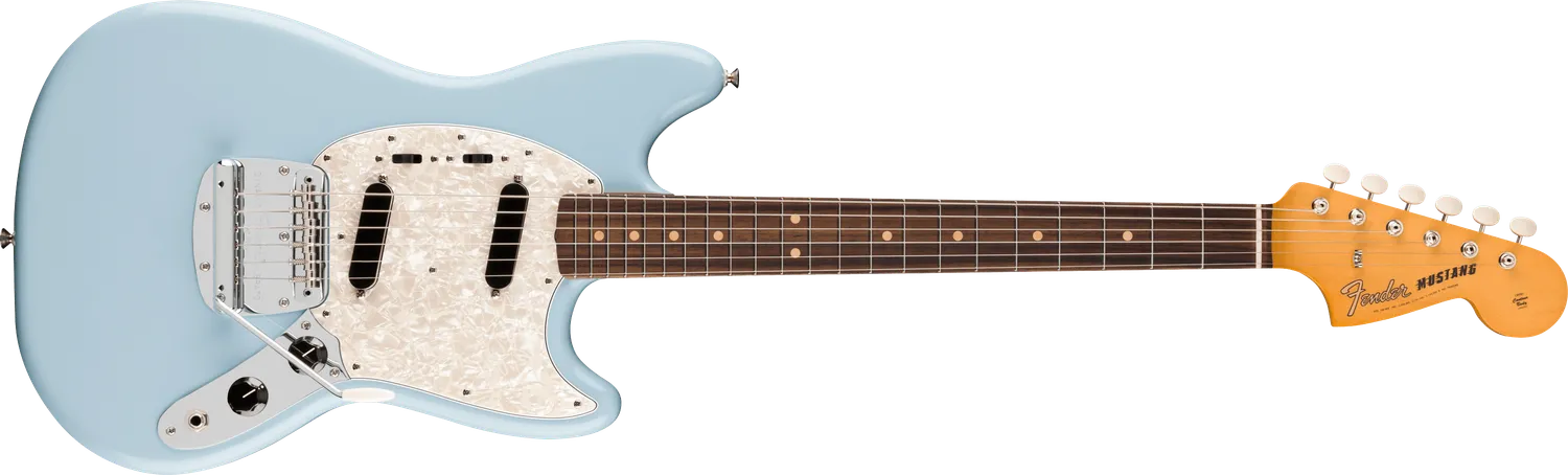 Fender Vintera III Mid 60s Mustang chitarra Sonic Blue