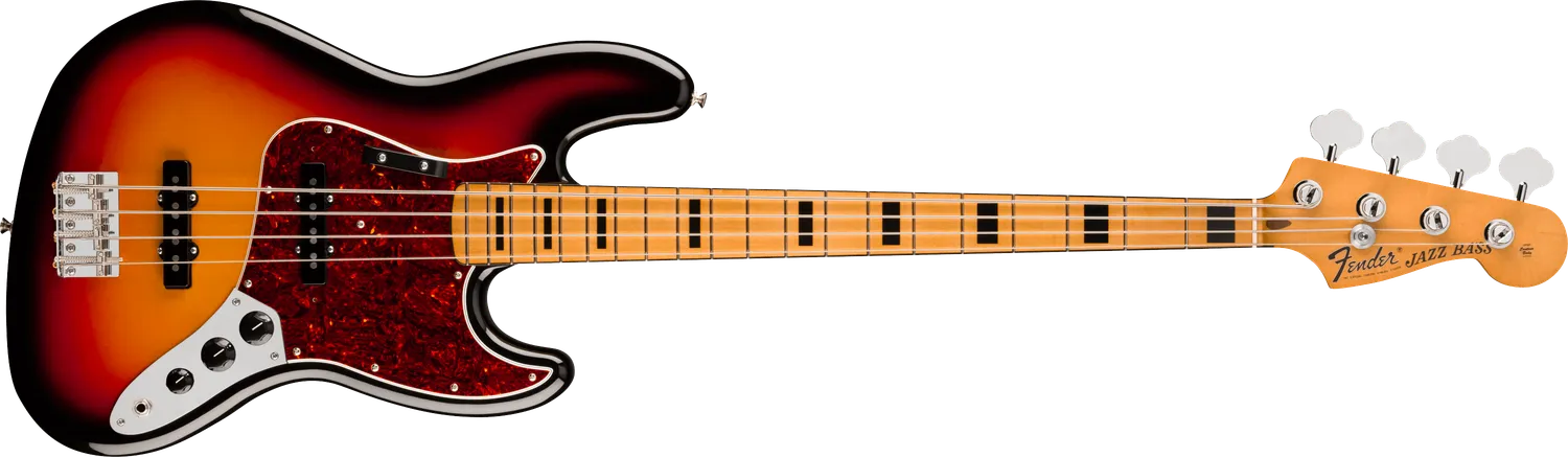 Fender Vintera III Jazz Bass Early 70s basso nero ontano