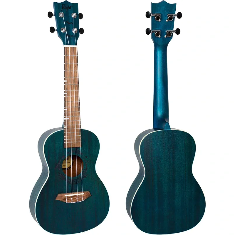 Flight DUC380 Topaz ukulele concerto blu pietra gemma