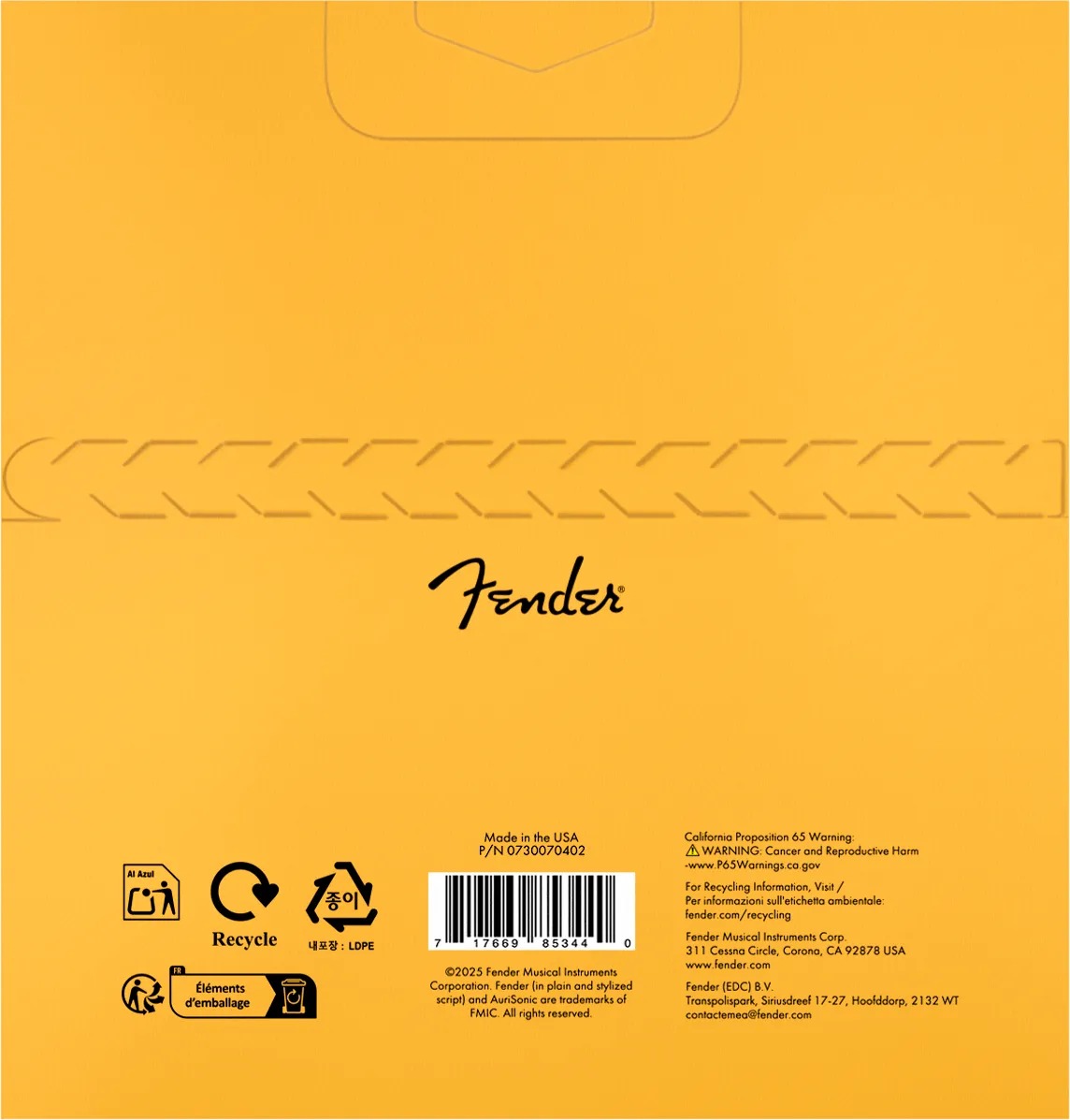 Fender AuriSonic 70 corde chitarra acustica 010-048 bronzo