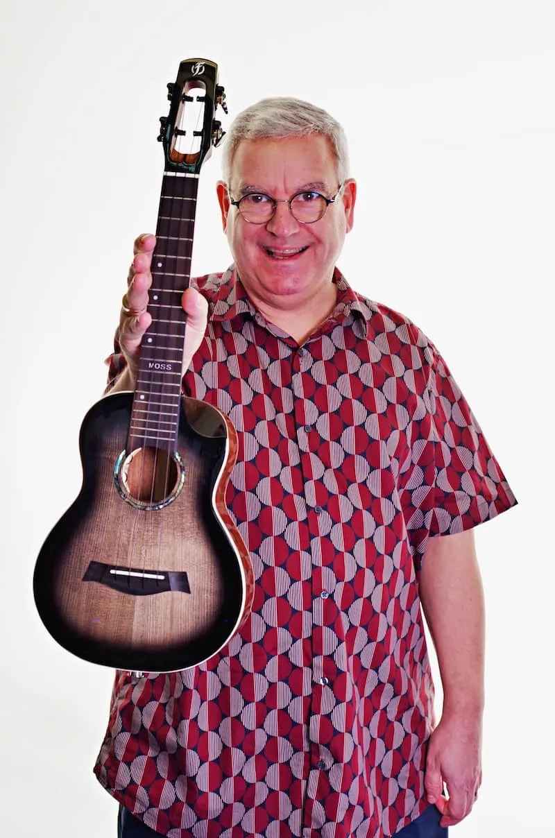 Flight Peter Moss Signature ukulele concerto massello