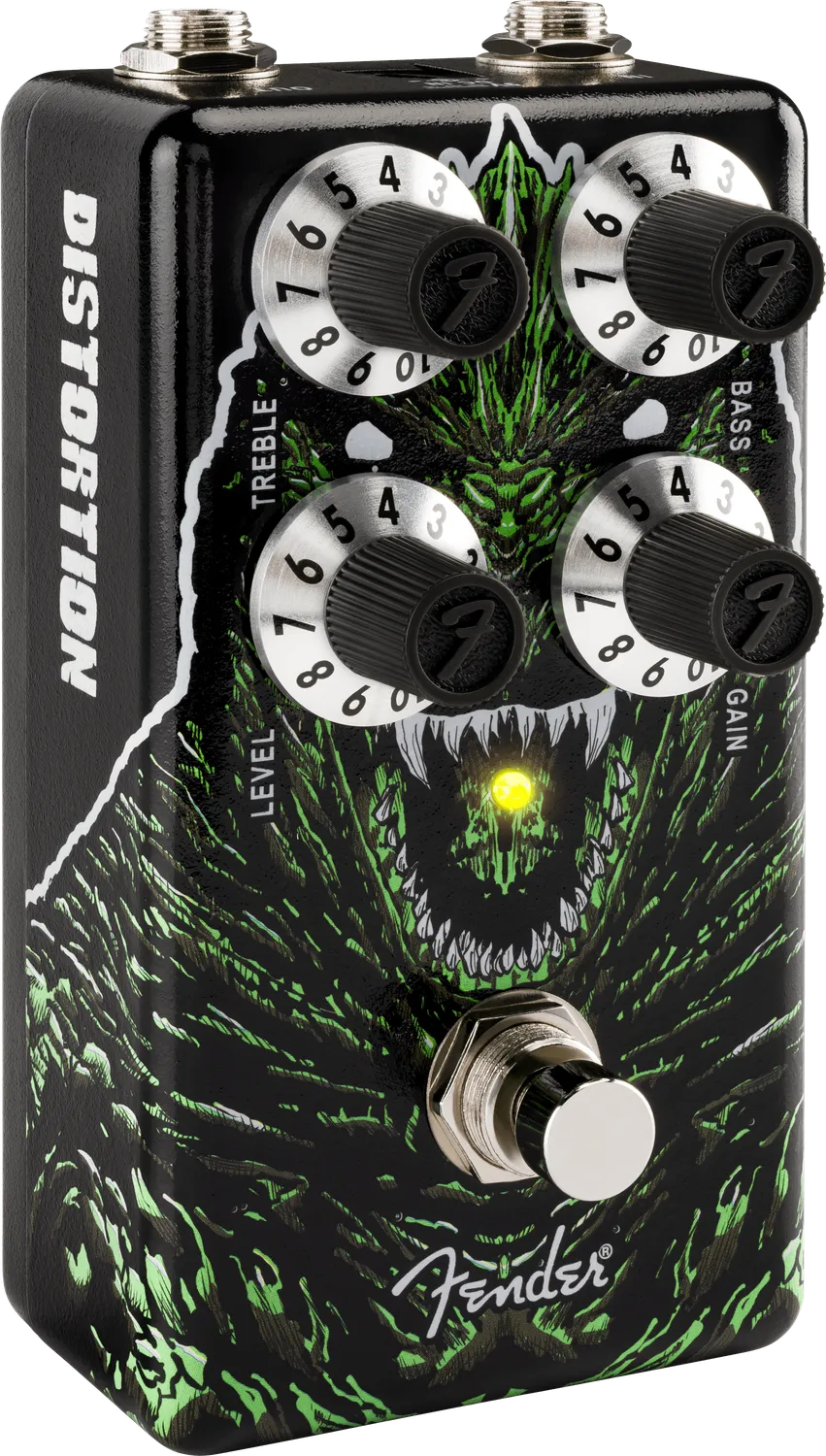 Squier Godzilla pedale distorsore chitarra Black ad alto gain