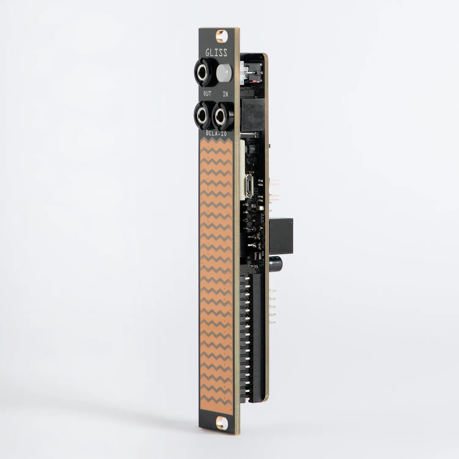 Bela Gliss modulo Eurorack touch CV registrabile 4HP