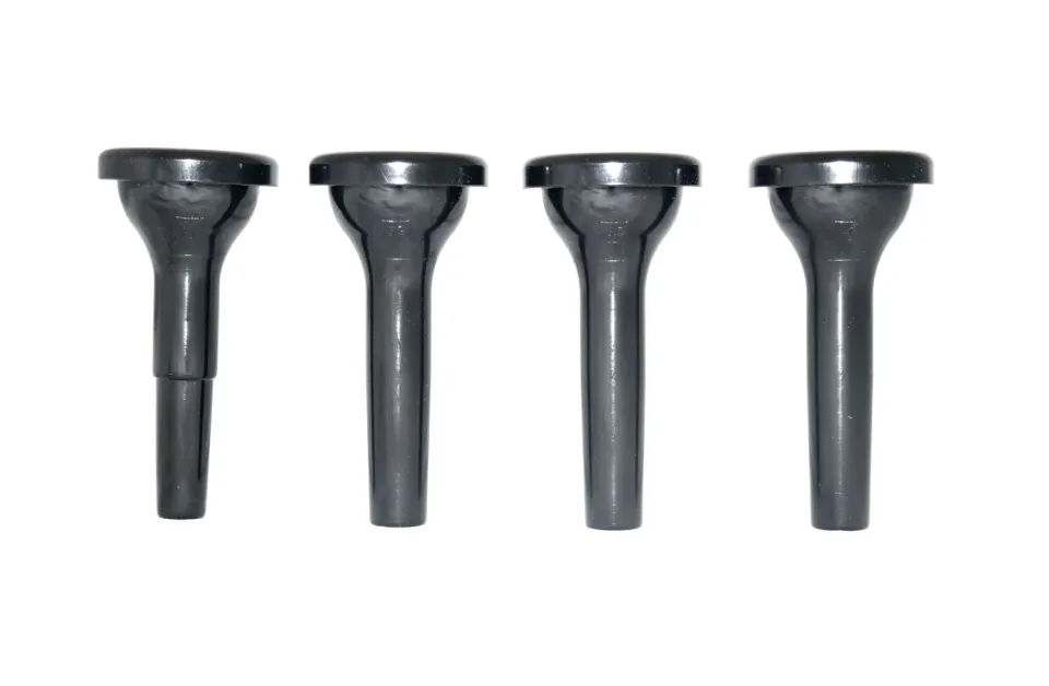 pBone Bocchino Trombone 6.5AL Small Shank Nero Plastica