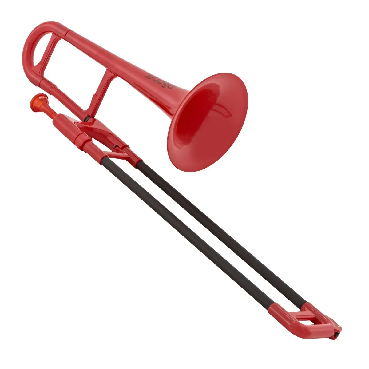 pBone Mini Trombone Eb per Bambini Blu Plastica