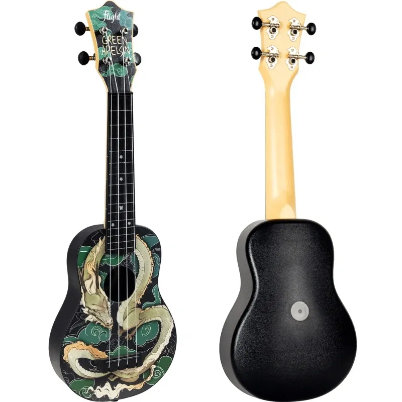 Flight Travel TUS Jade Dragon ukulele soprano plastica