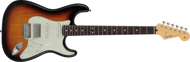 Fender Hybrid II Stratocaster HSS elettrica blu japan