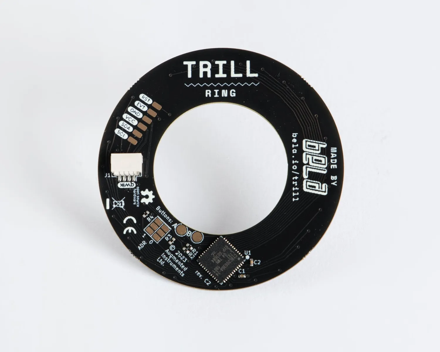 Bela Trill Ring sensore touch circolare multitouch