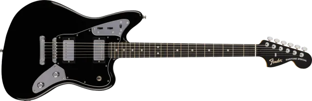 Fender Fusion Jaguar Baritone chitarra Black