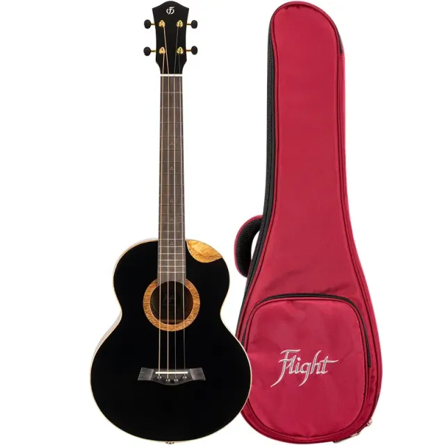 Flight Nora EQ-A ukulele baritono acciaio elettrificato