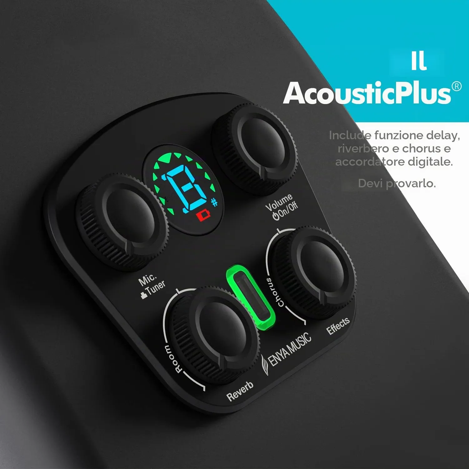 Enya X4 Pro EA-X4E chitarra acustica 41 pollici carbonio