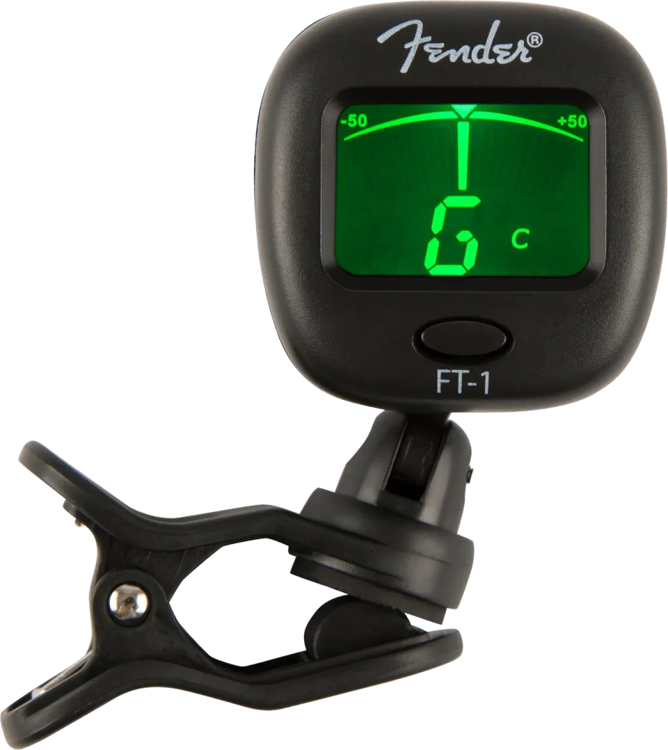 Fender FT-1 Pro accordatore clip nero per chitarra