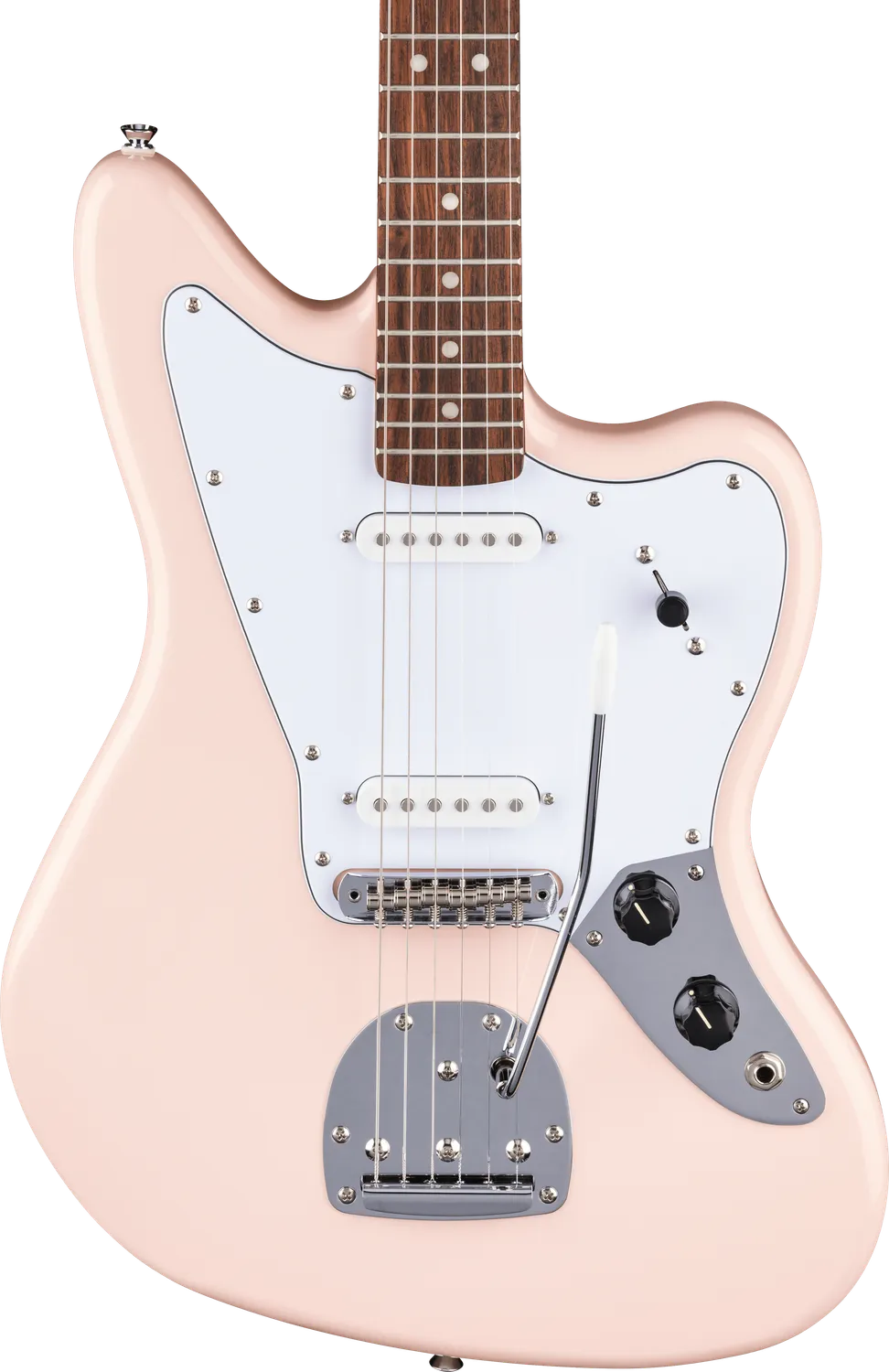 Squier Affinity Jaguar chitarra elettrica Shell Pink